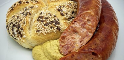 Sajtos grill kolbász Osztrák recept alapján