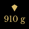 910 g